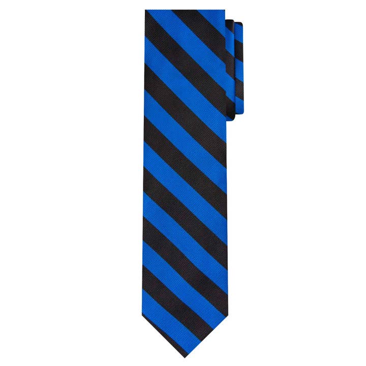 Men's College Stripe Woven Tie for wholesale by Jacob Alexander