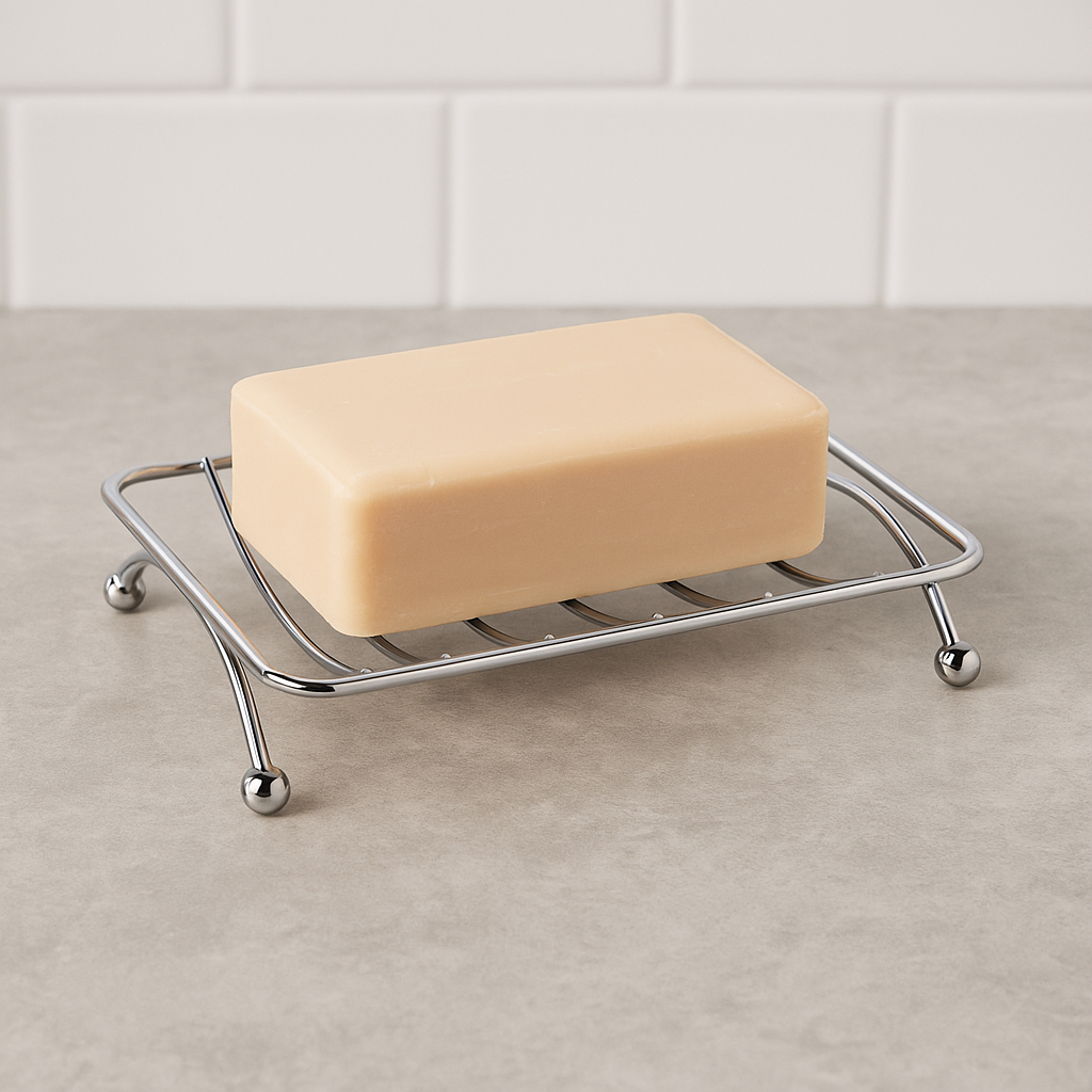 Evideco French Home Goods - Wholesale Bath Soap Dish - Self-Draining Metal Wire Soap Dish Holder6