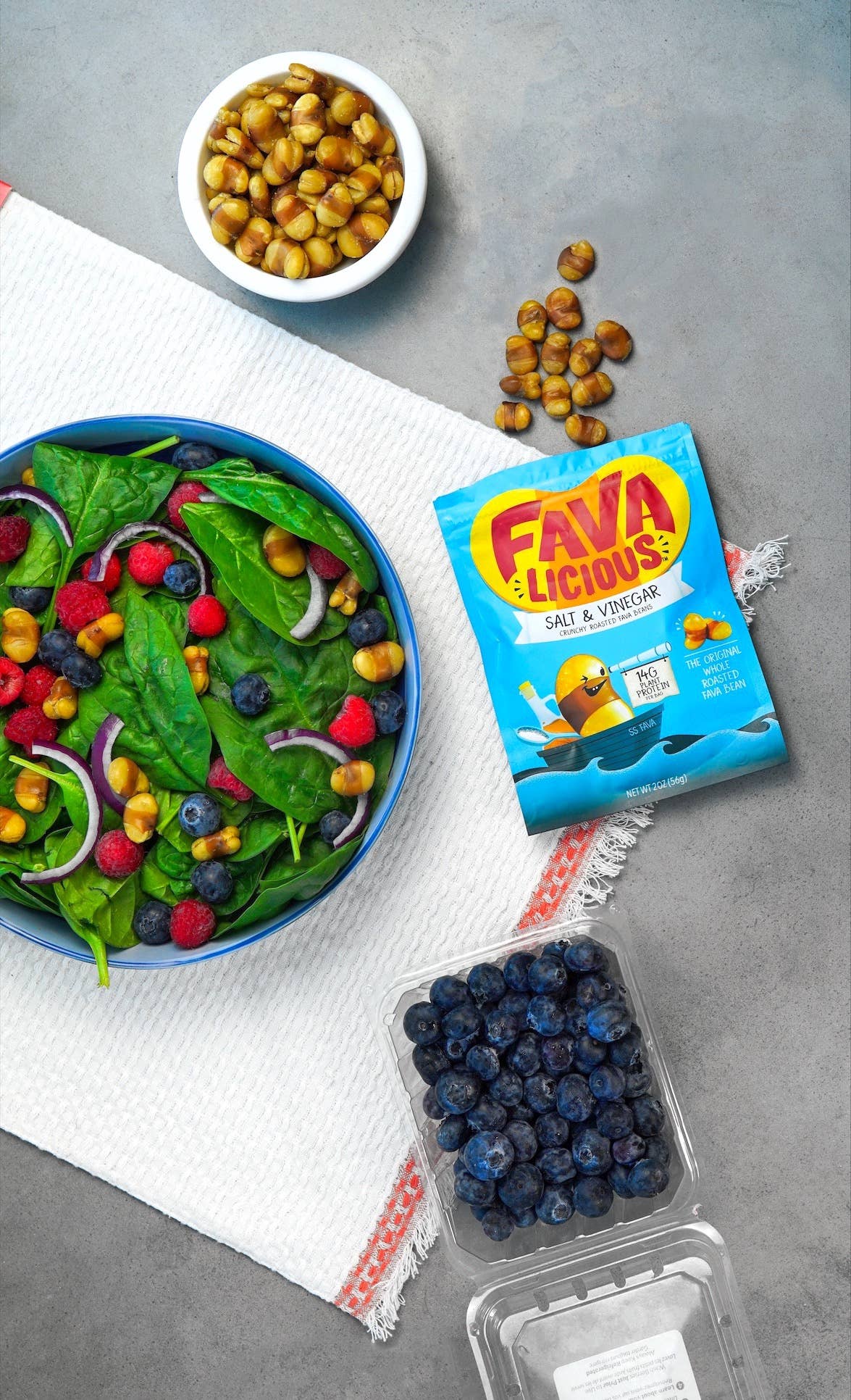 Favalicious® - Wholesale Chips - Favalicious Salt and Vinegar - Pack of 36 x 2oz bags6