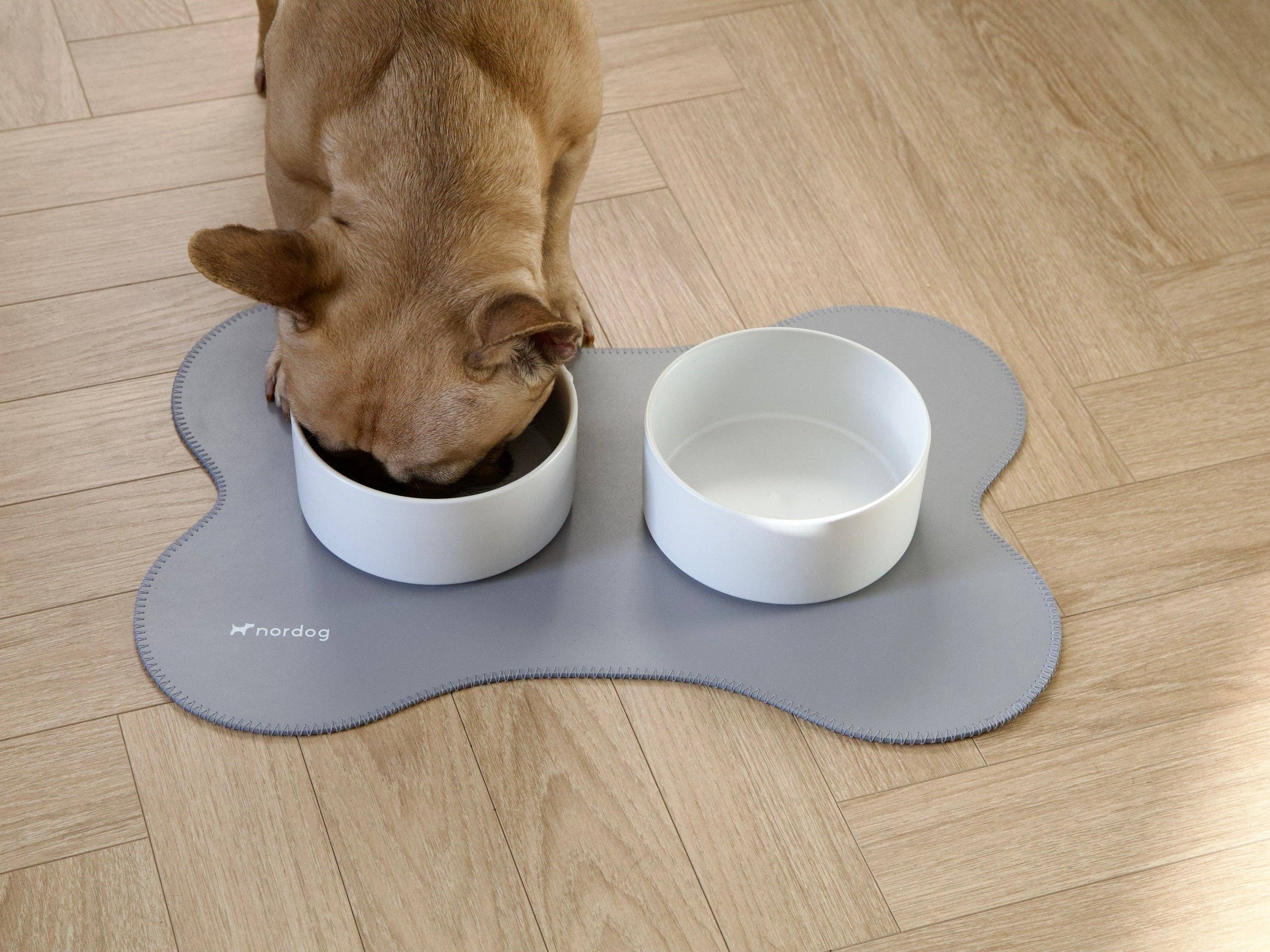 Nordog - Wholesale Pet Food Mat - Dog - Placemat for dog bowls (grey)11