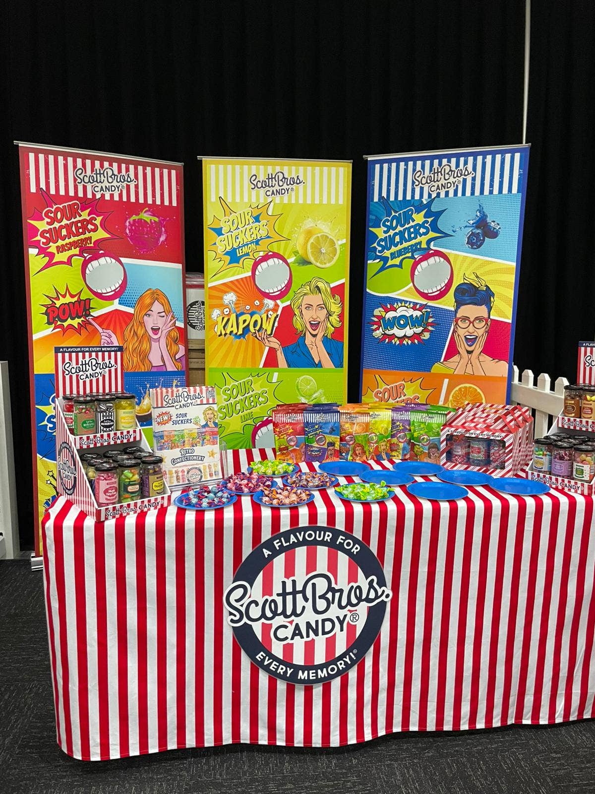 Scott Bros. CANDY - Wholesale Hard Candy - 8 Flavours - 96 Jars1