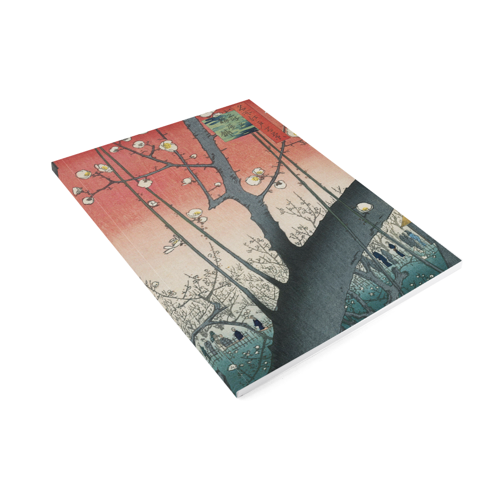 MUSEUM WEBSHOP - Wholesale Sketchbook/Sketchpad - Artist Journal sketchbook, The plum orchard at Kameido1