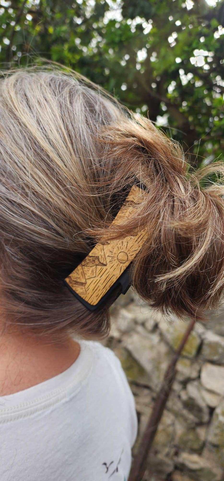 National Parks and Beyond - Wholesale Hair Clip - Women's - National Park Inspired Mountain 2" and 4" Claw Hair Clip2