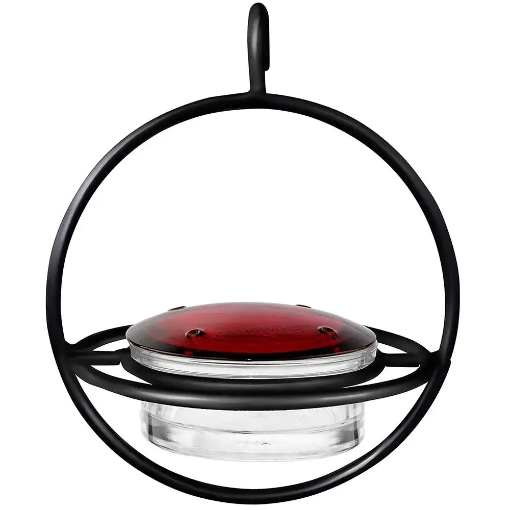 Couronne Co. - Wholesale Bird Feeder - Mosaic Birds Hummble Bold Hummingbird Feeder Black1