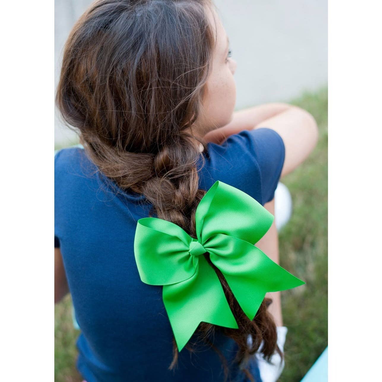 Wholesale Boutique - Wholesale Hair Bow - Kids - Green Hair Bow4