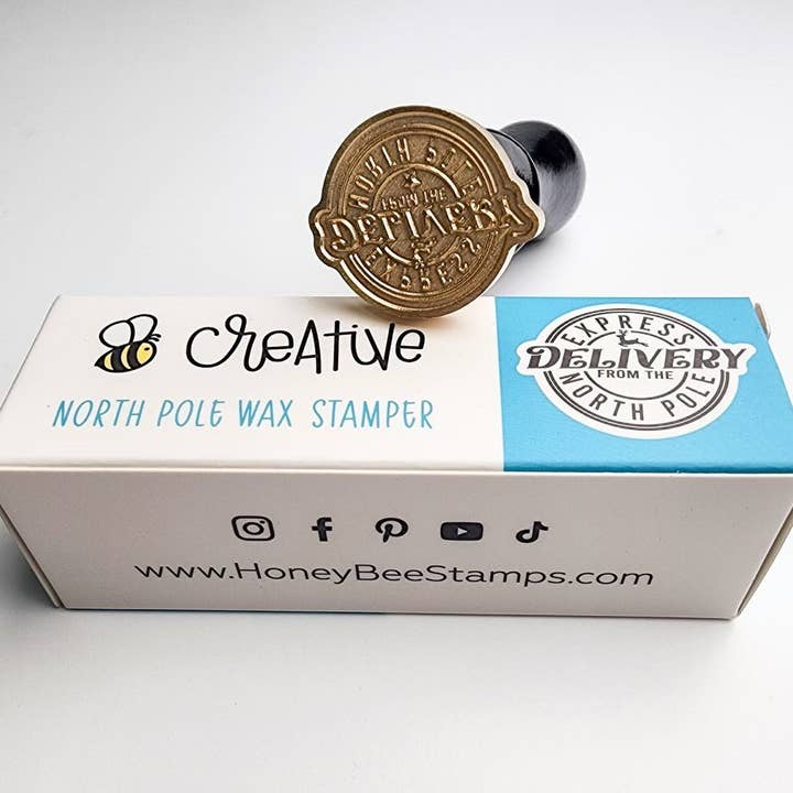 Honey Bee Stamps - Vente Tampon encreur/décoratif - Tampon à cacheter du pôle Nord6