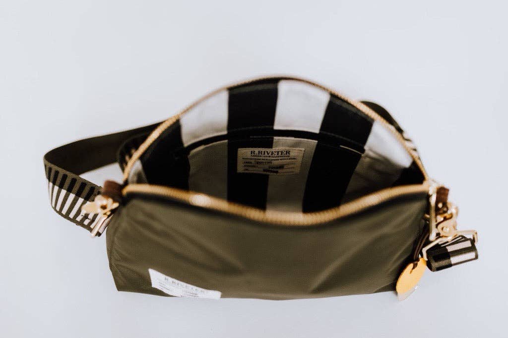 R.Riveter - Wholesale Crossbody Bag - Women's - Hopper | Navy Nylon4