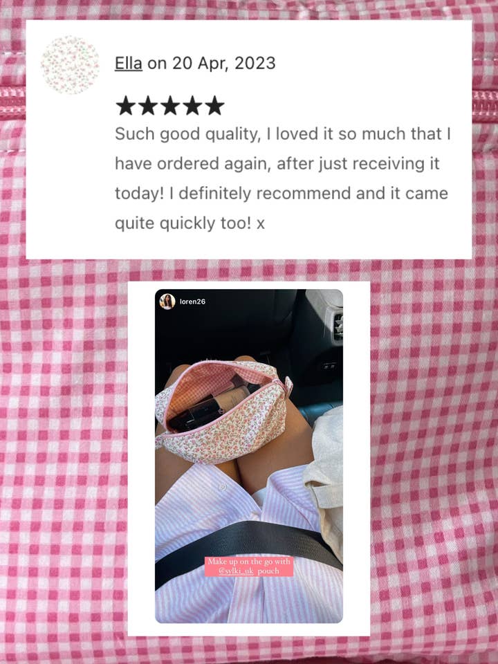 NOVITÀ: borsa per il trucco floreale per la vendita all'ingrosso da parte di SYLKI