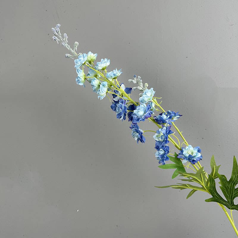 Sweet Home Deco - Vente Fleurs artificielles - Tige de fleur de delphinium en soie de 84 cm, décorations printemps/été6
