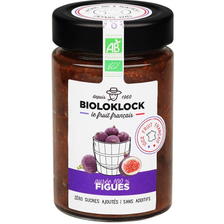 Fig puree 190g for wholesale by Bioloklock