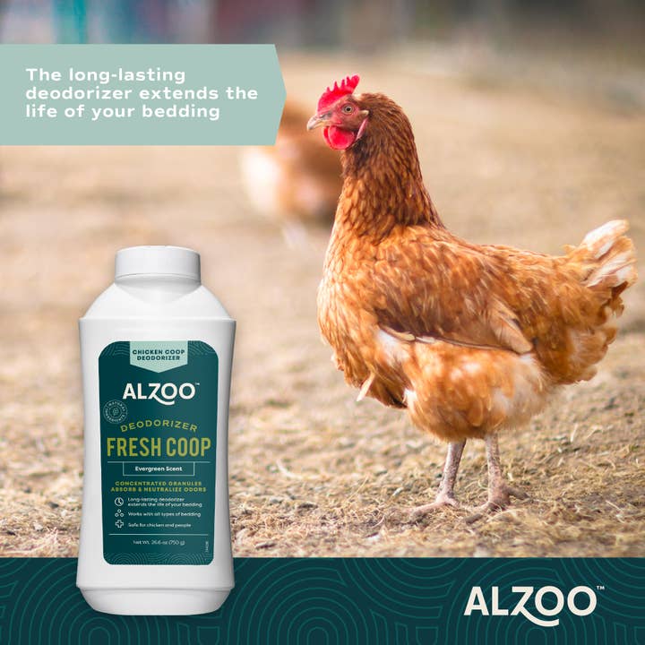 ALZOO - Wholesale Pet Deodorizing Spray - ALZOO Plant-Based Chicken Fresh Coop - Evergreen Scent2