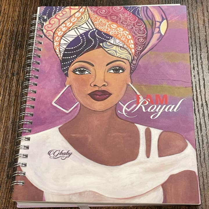 Shades of Color, LLC - Wholesale Journal/Diary - I Am Royal Wired Journal