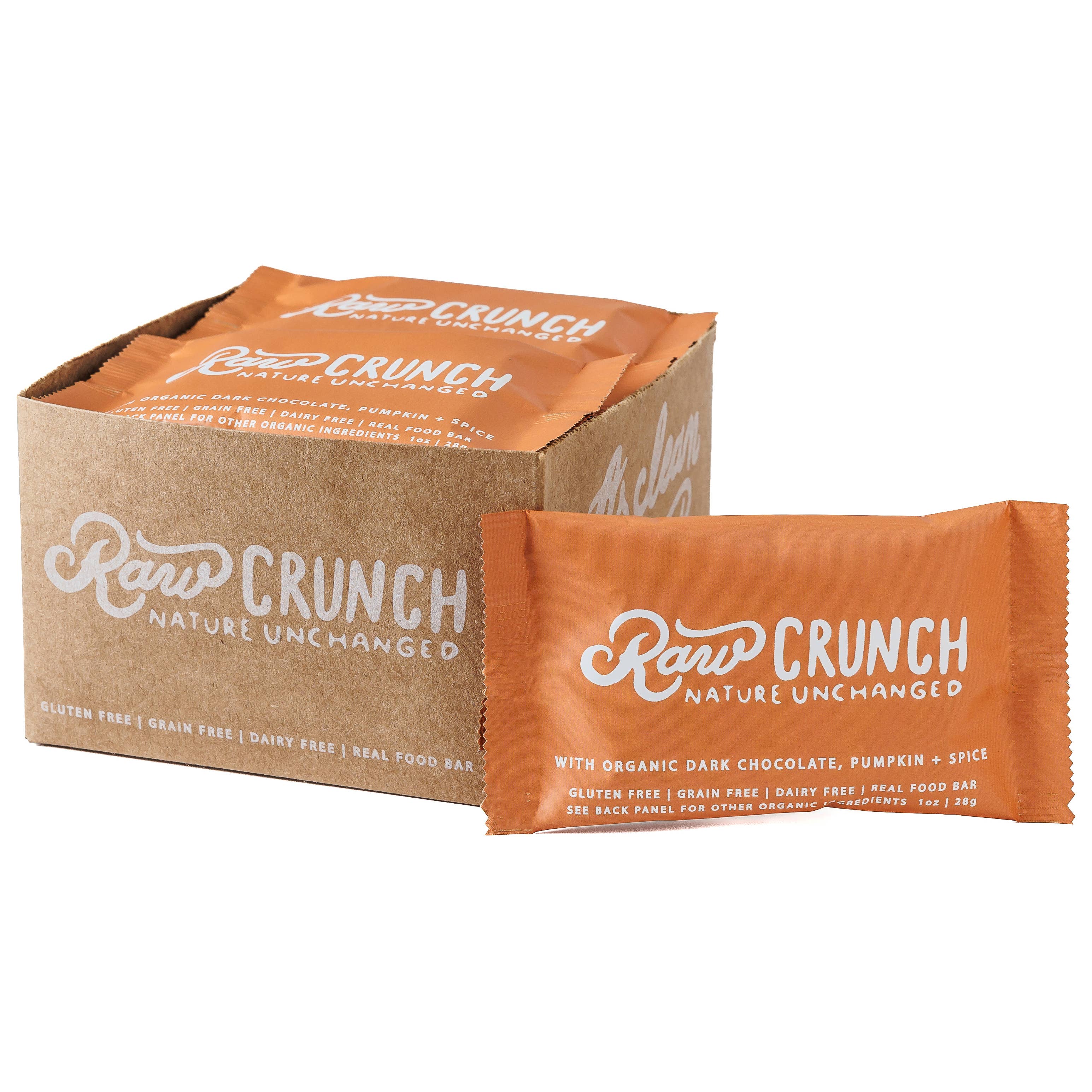 Berg Bar Peanut Butter Dark Chocolate - Plant Protein Crunch - Box