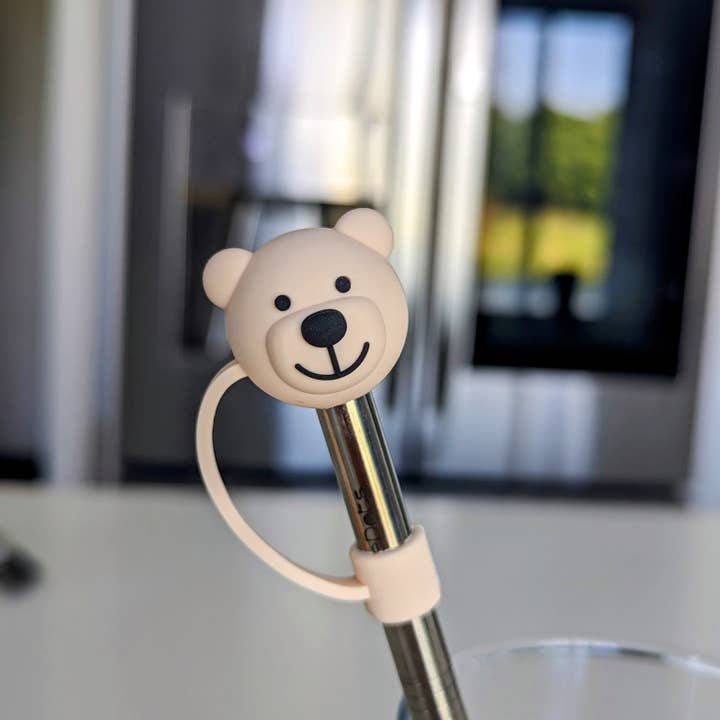 iconic mi - Wholesale Drink topper - Straw Covers - Cute Animals | Bear2