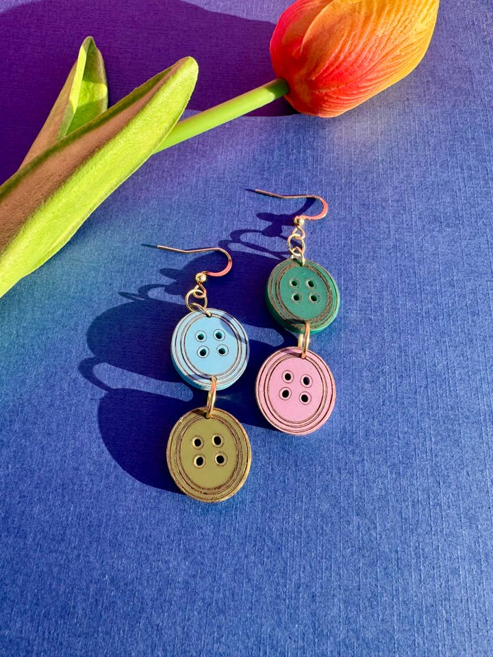 Buttons for wholesale by Not Picasso