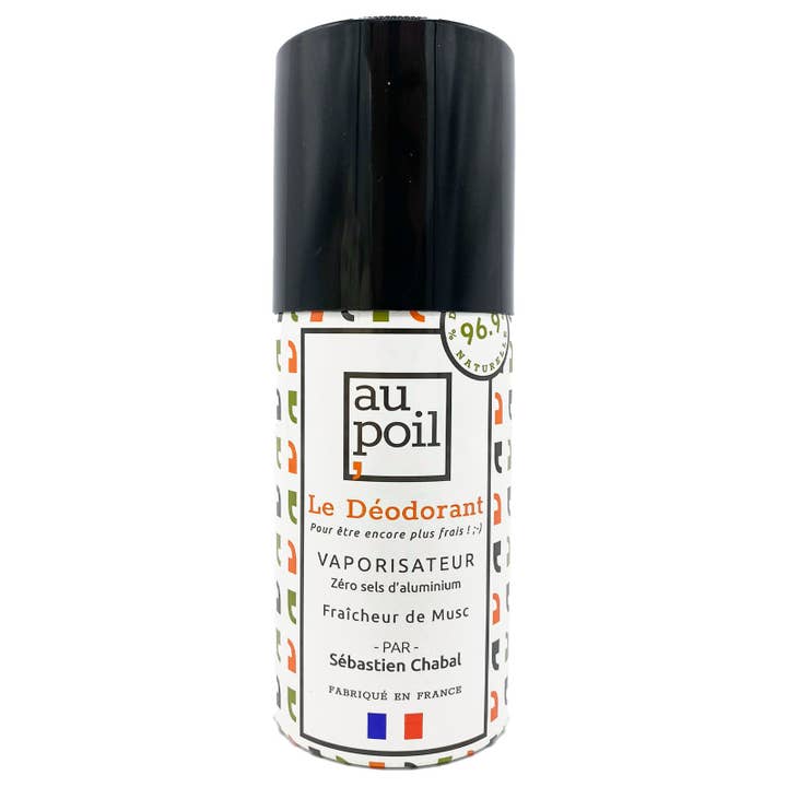 Au Poil - Wholesale Deodorant - Men's - The Deodorant - Aluminum Salt-Free Spray