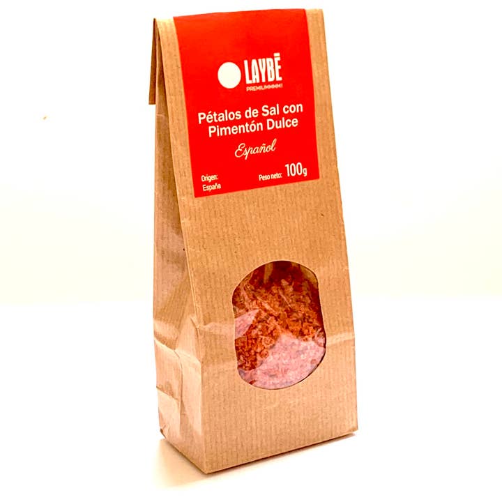 Ersättningsväska - kronblad salt med söt Paprika 100g för wholesale av NATURESPECIAS, C.B.