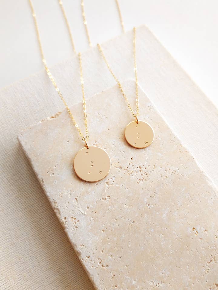 Cancer Star Constellation Necklace for wholesale by M. Cawood