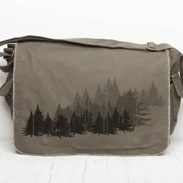 Forest Layers - Messenger Bag Women/Men for wholesale by Black Lantern