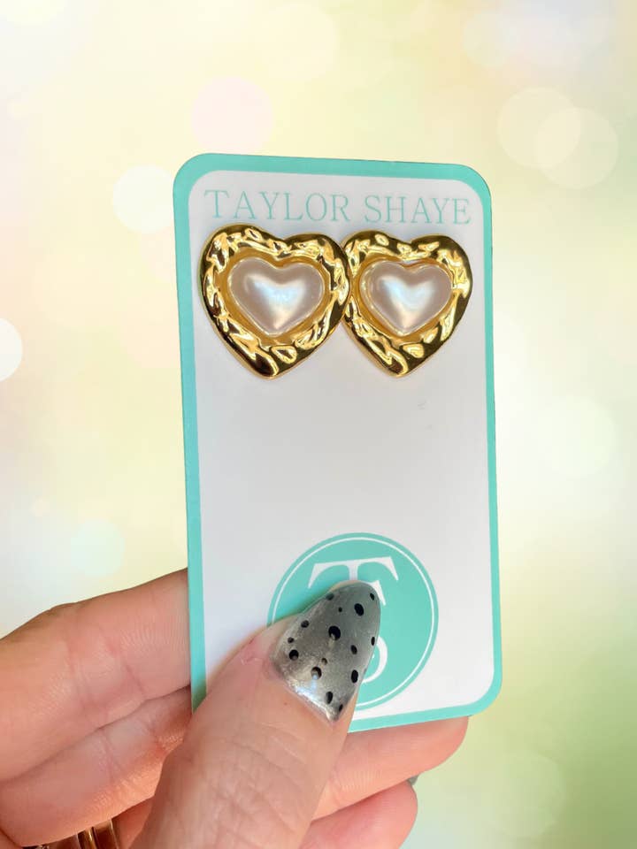 Pam Pearl Stud for wholesale by Taylor Shaye Designs