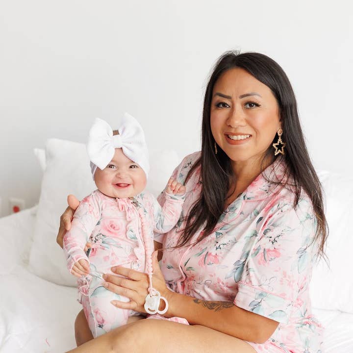 Double the Sprinkles - Vendita all'ingrosso Pigiamino - Neonati - Pigiama con volant per bebè Ella1