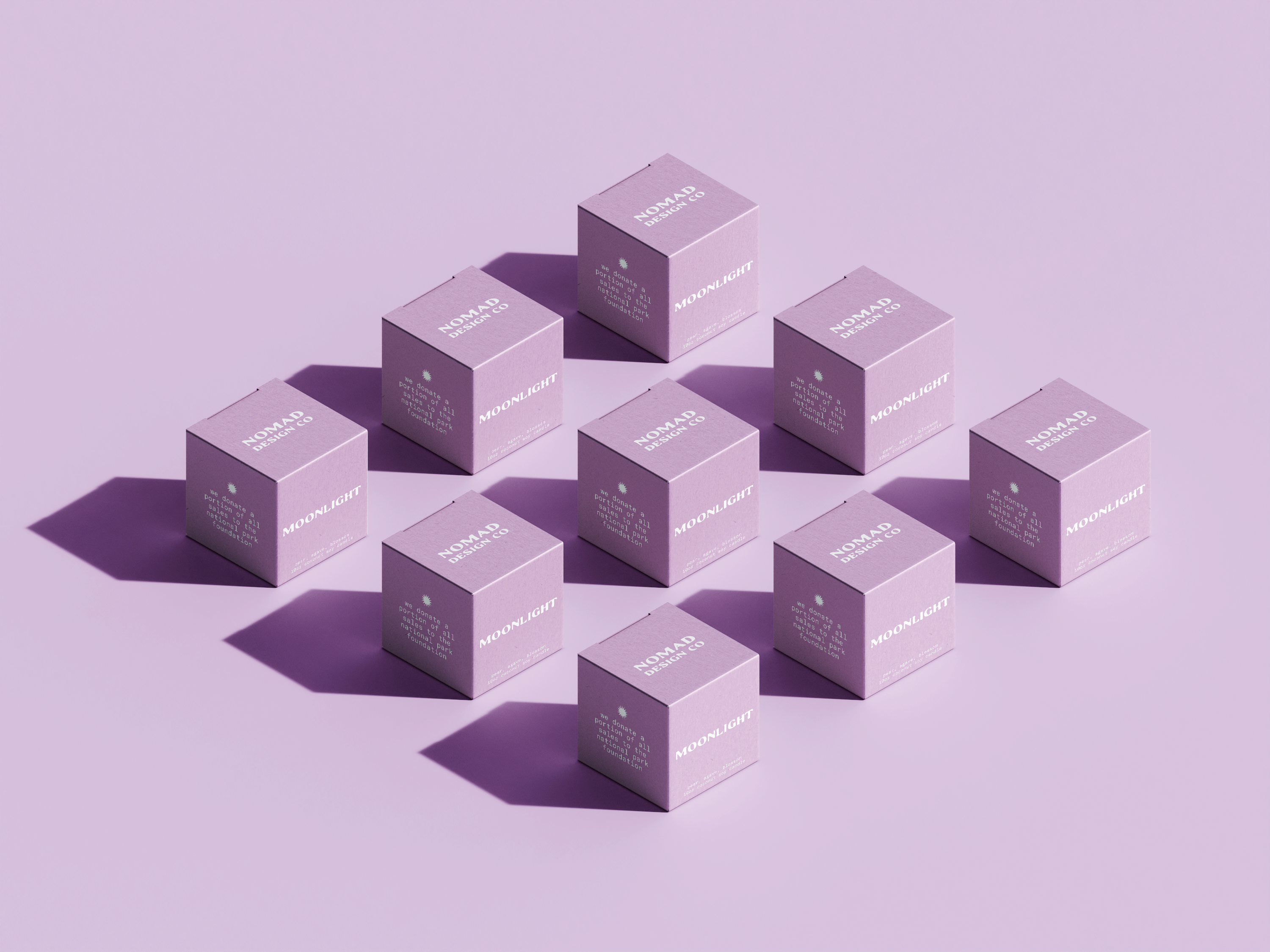 Nomad Design Co - Wholesale Jar/Filled Candle - Moonlight Candle3