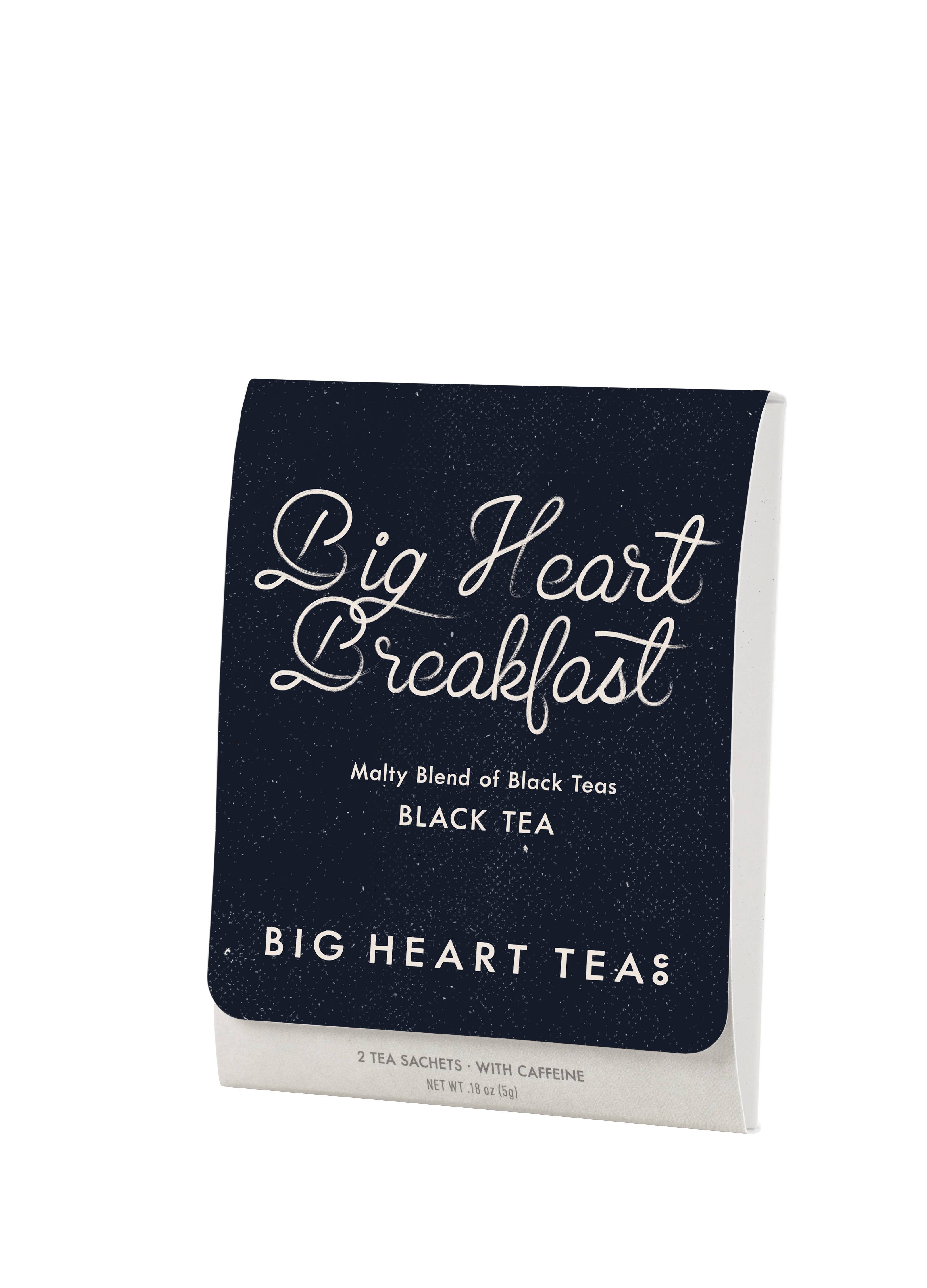 Big Heart Tea Co. - Vendita all'ingrosso Tè in bustine - Big Heart Breakfast Blend tè per due