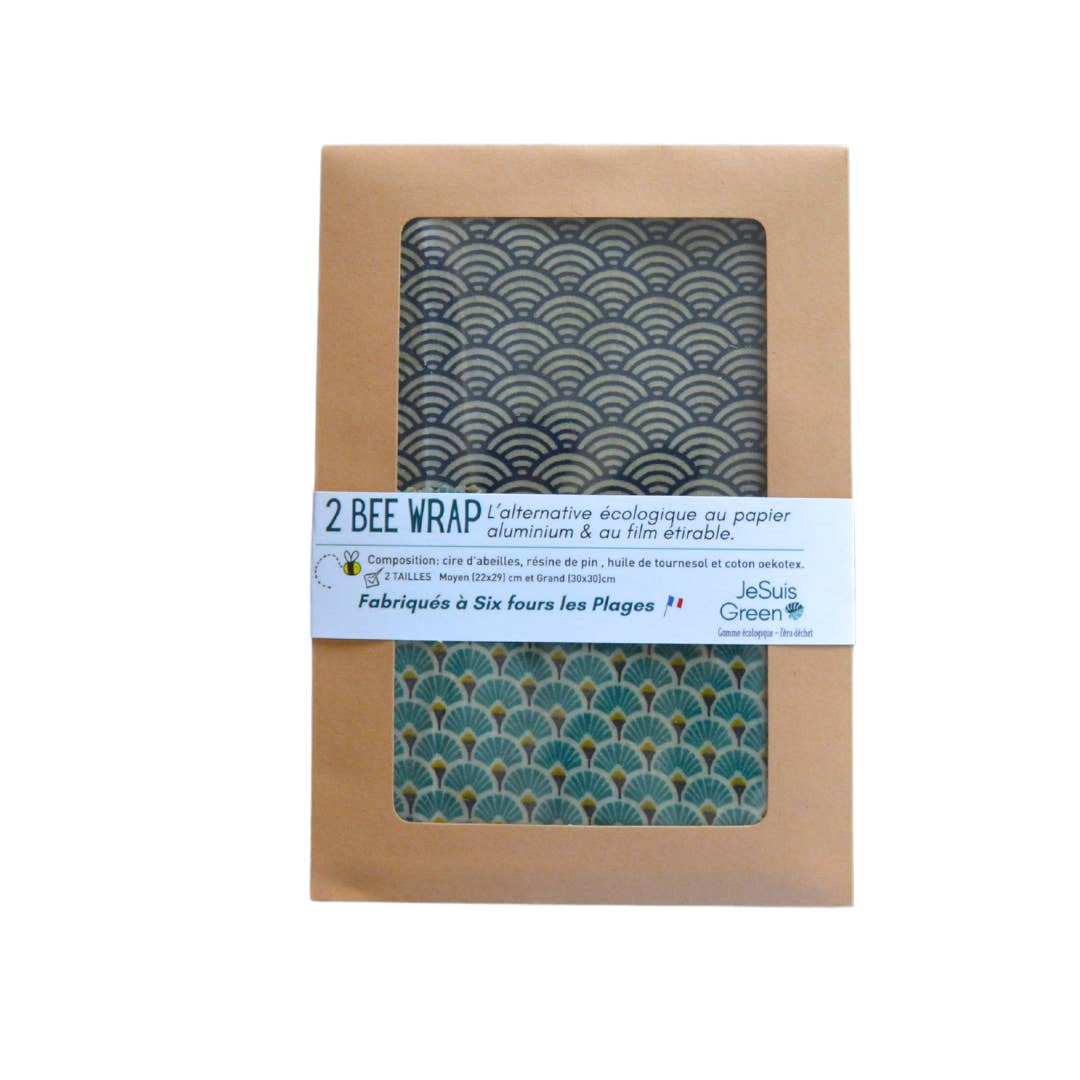JeSuisGreen - Wholesale Food Storage Wrap/Bag - Bee wrap 2 sizes