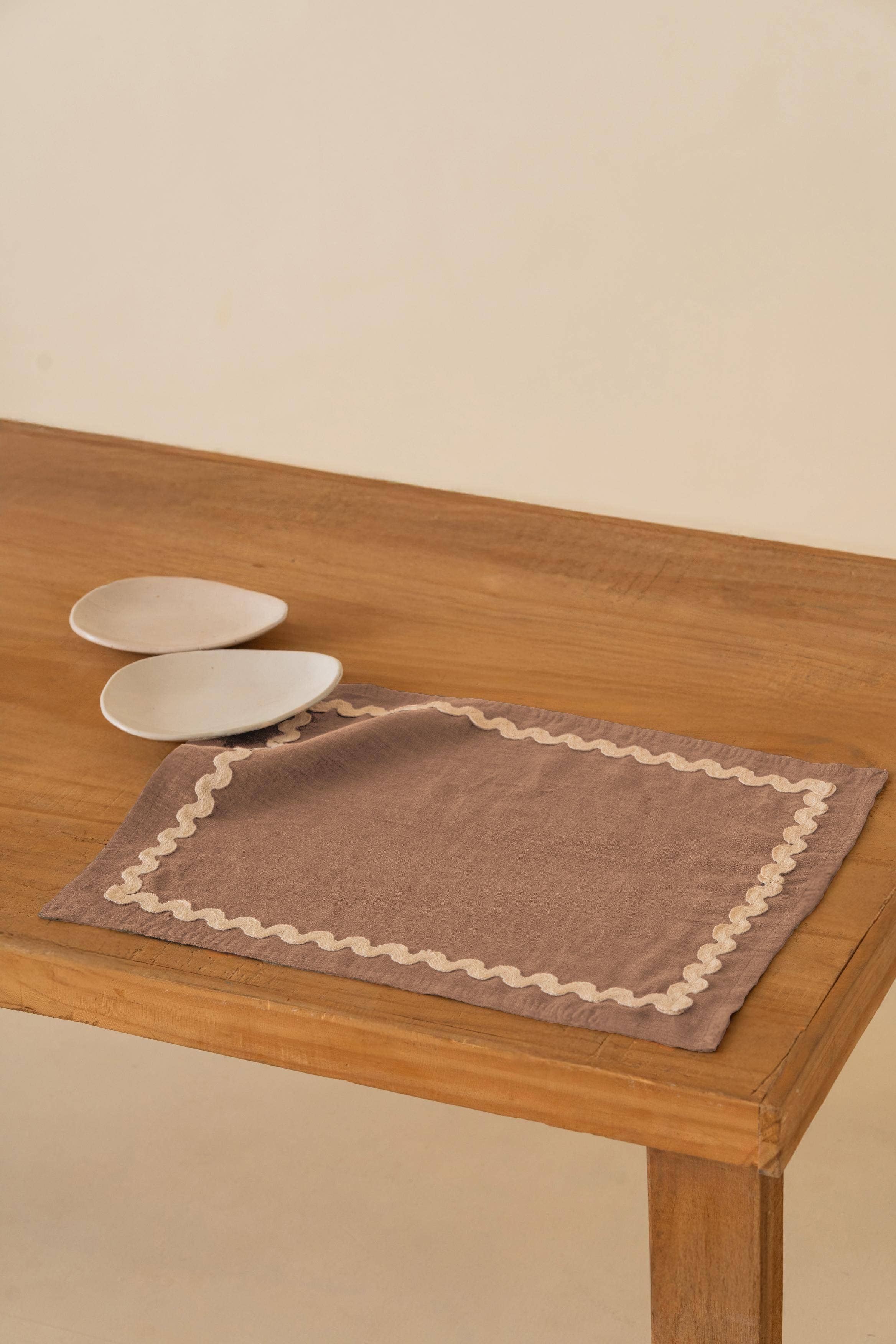 Live Linen – wholesale Placemat – Linen Placemat – Decorative Natural Lace4