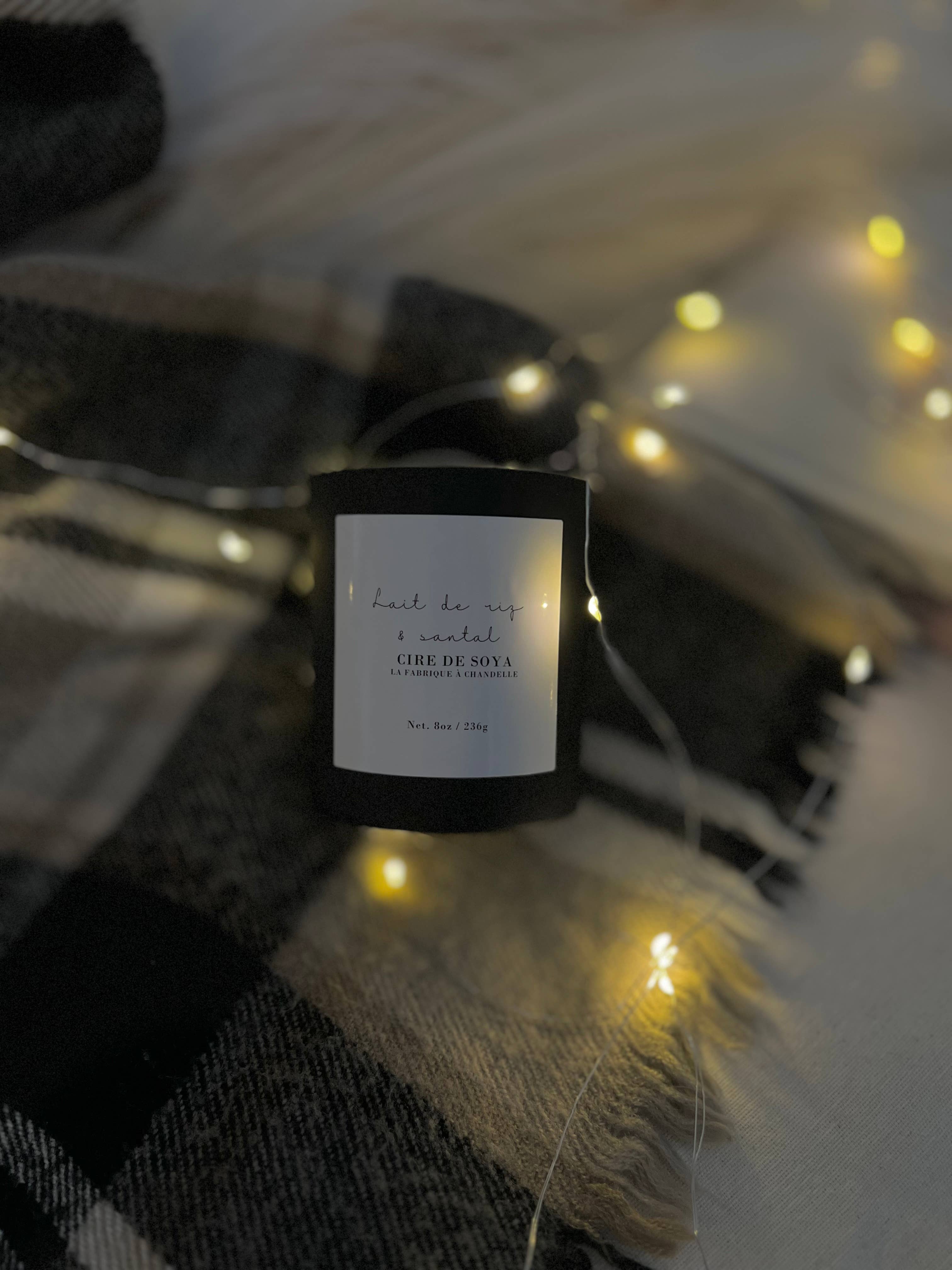 La fabrique à chandelle - Wholesale Jar/Filled Candle - Lait de riz & santal1