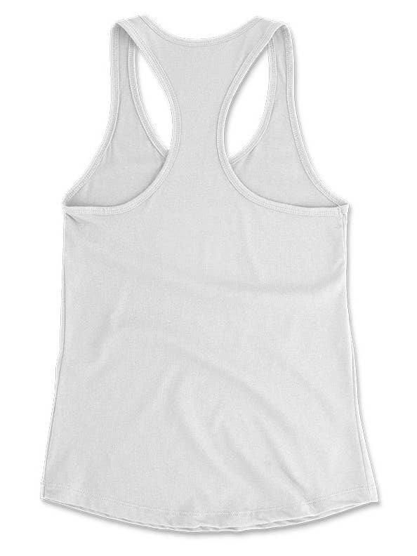 White Tatdaddy "Pretty in Ink" Tank for wholesale on Faire