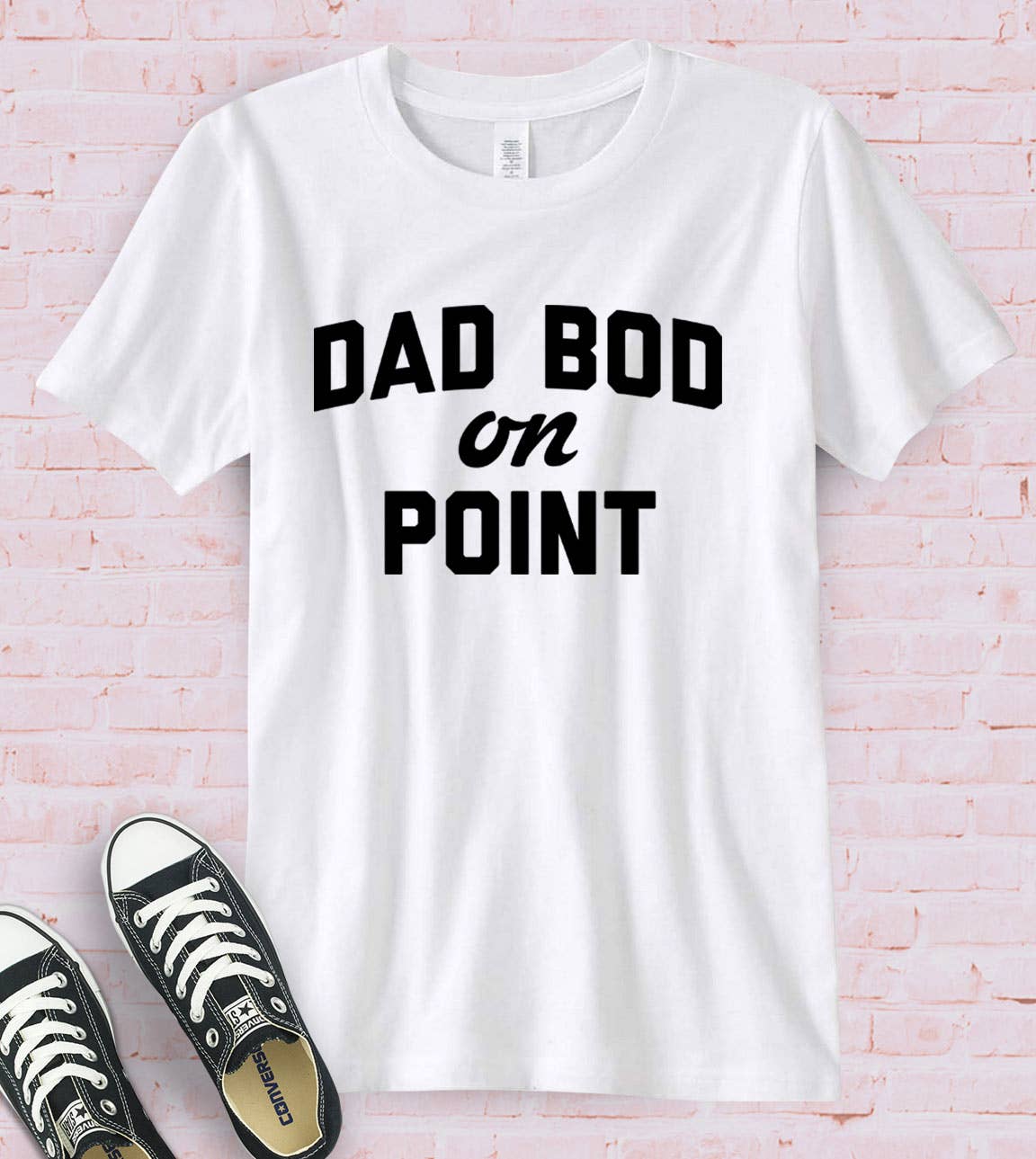 House Of Rodan - Wholesale T-shirt met print - Heren - Dad Bod On Point - Papa Vaderdag Grappig Schattig Gek t-shirt3