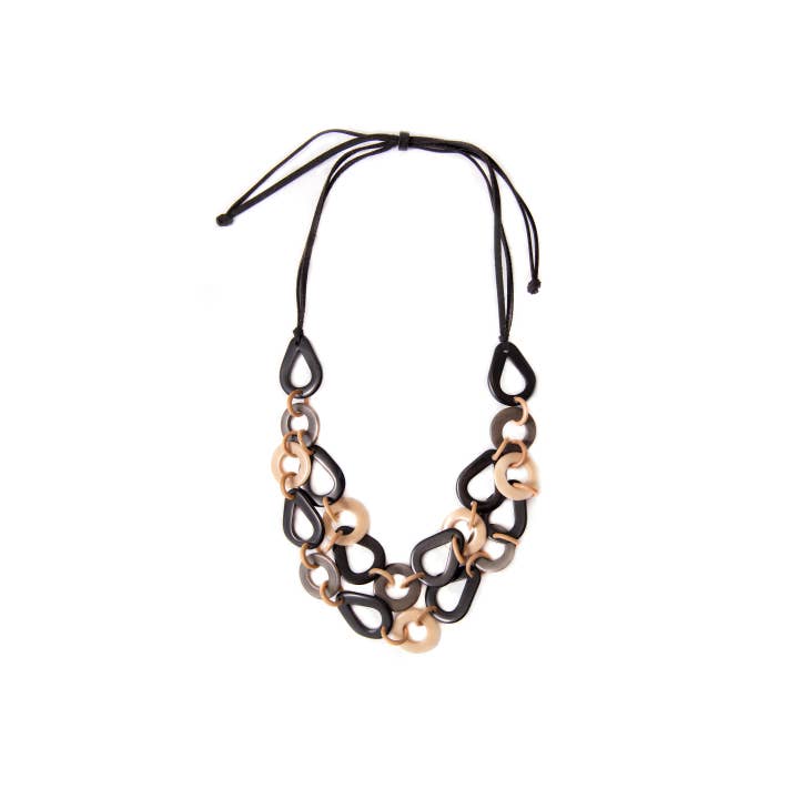 Organic Tagua Jewelry – wholesale Bib necklace – Venice Necklace