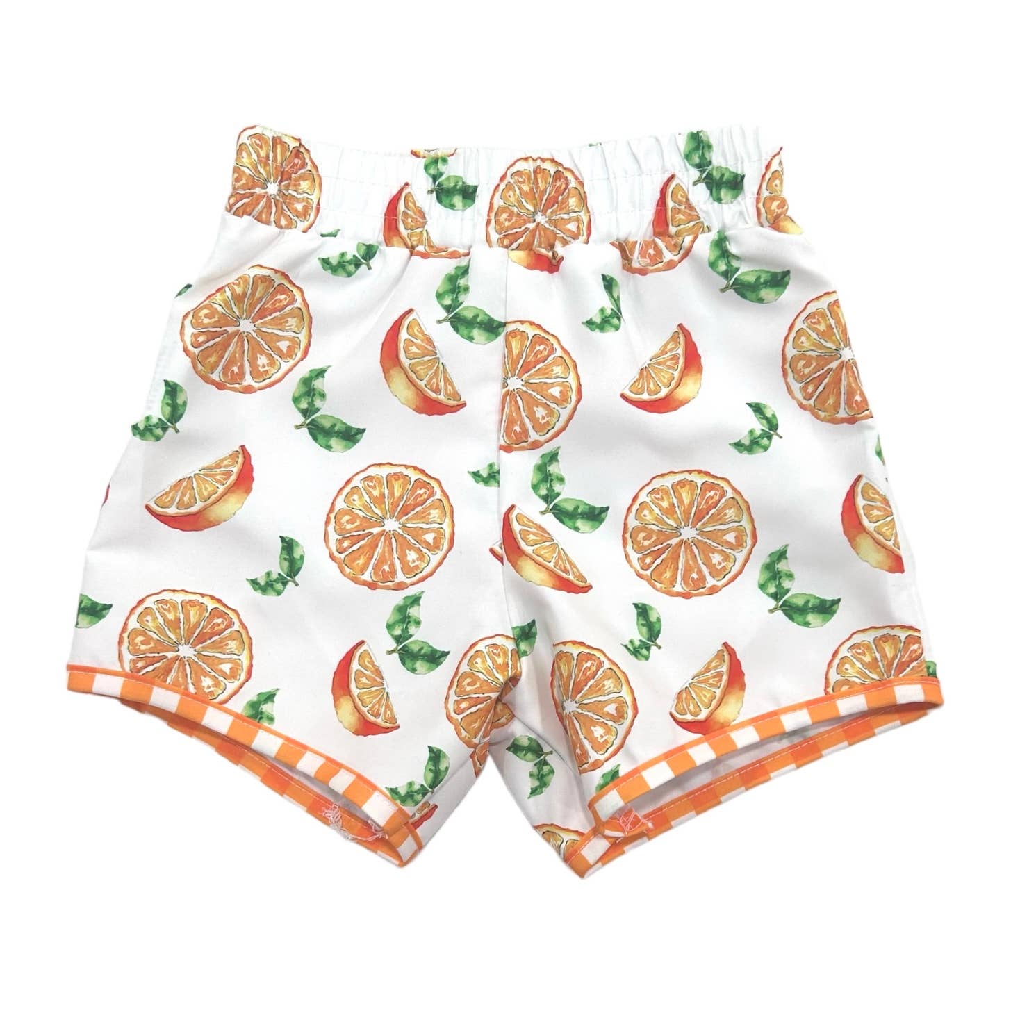 Sugar Bee Clothing - Wholesale Swim Shorts - Kids - Boys Summer Swim Shorts - Oranges3