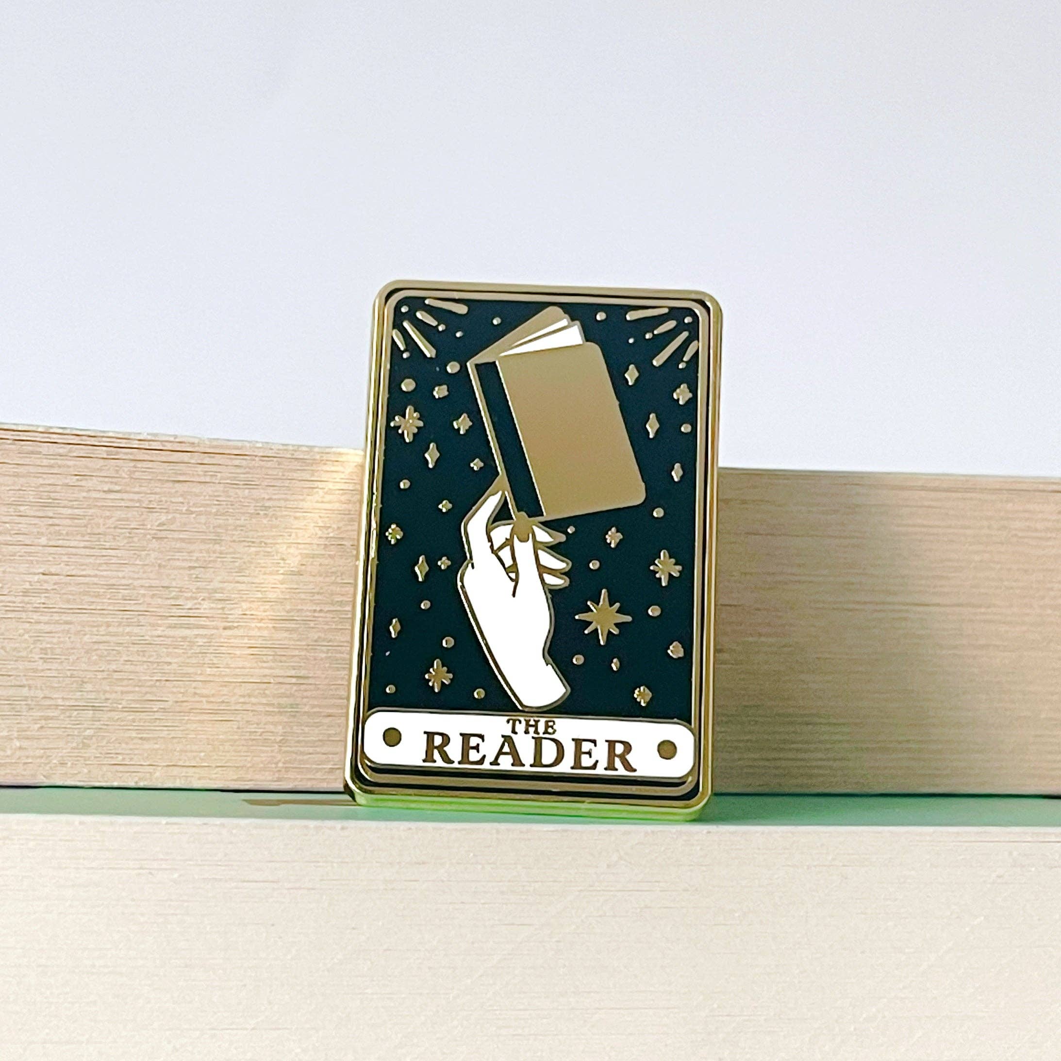 My Secret Copy - Wholesale Lapel Pin/Button - The Reader Enamel Pin1