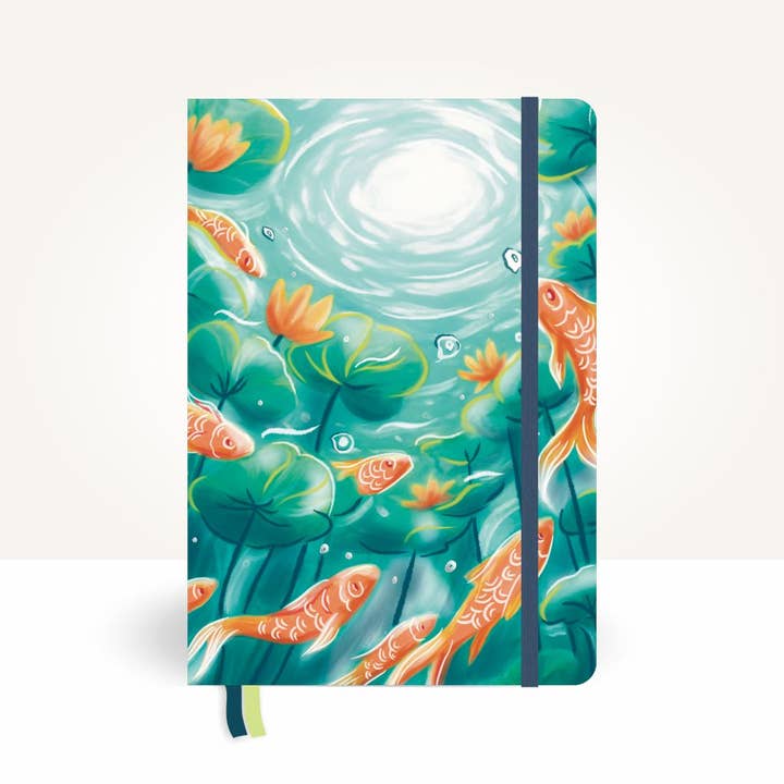 Copertina Koi - Copertina Agenda Planner A5 per la vendita all'ingrosso da parte di Design Your Life Planner