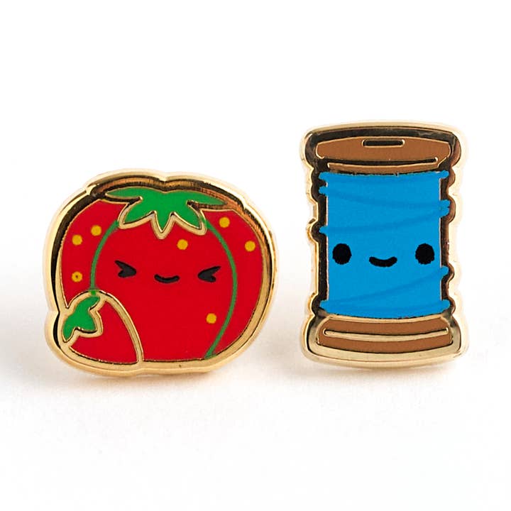 Sew What?! Earrings for wholesale by LuxCups Creative