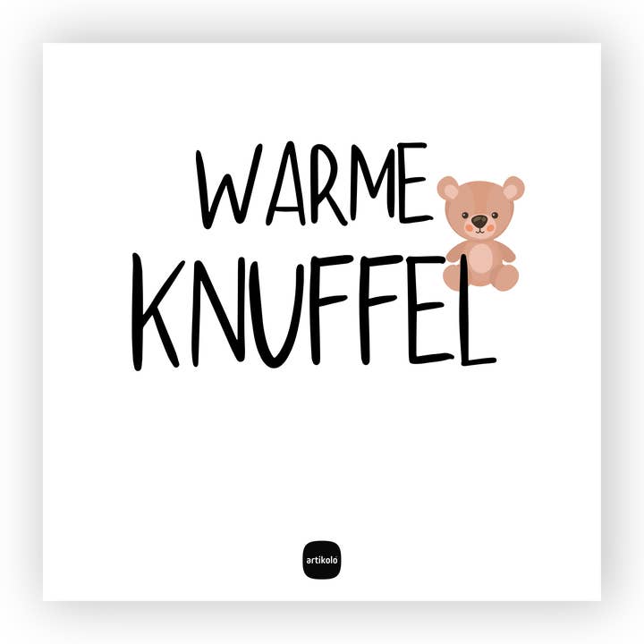 Greetingz Decocard - Varm kram för wholesale av Artikolo