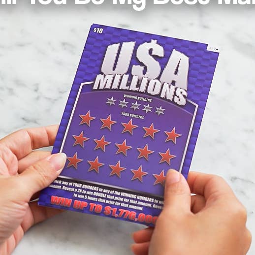 Set of 2 - Best Man Proposal Cards - Wedding Card USA for wholesale by Surprise Scratch Cards