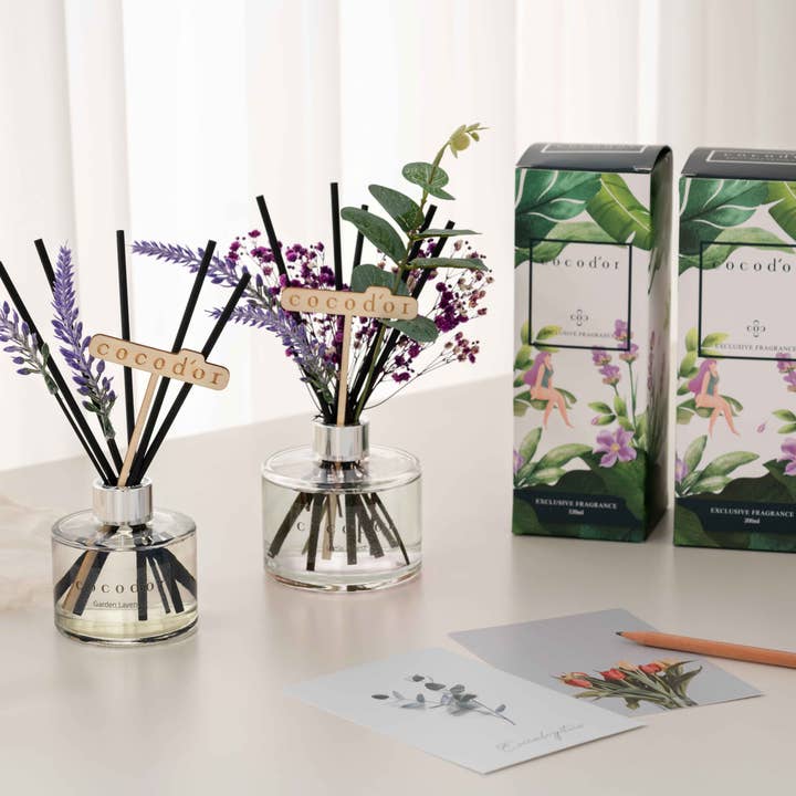Cocodor Italy srl - Venta al por mayor Difusores de palitos - Difusor de Lavanda Cocodor 200 ml (6,7 oz) Bienestar2