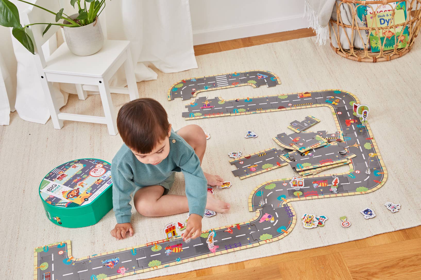 Barbo Toys - Wholesale Puzzle - Kids - My BIG Road Puzzle Suticase2