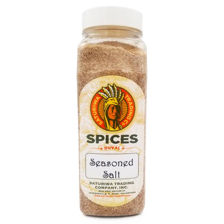 Saturiwa Trading Company - Wholesale Rub - Seasoned Salt Blend 32 oz Shaker