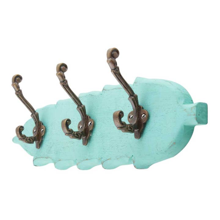 1 styck klassisk väggmonterad krok unik nyckelhållare för wholesale av Daana Paani LLC