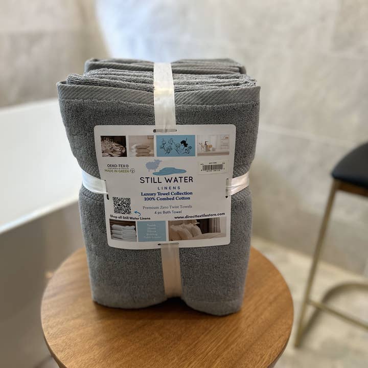 Still Water Linens - Wholesale Towel Set - Premium Zero Twist Towels7