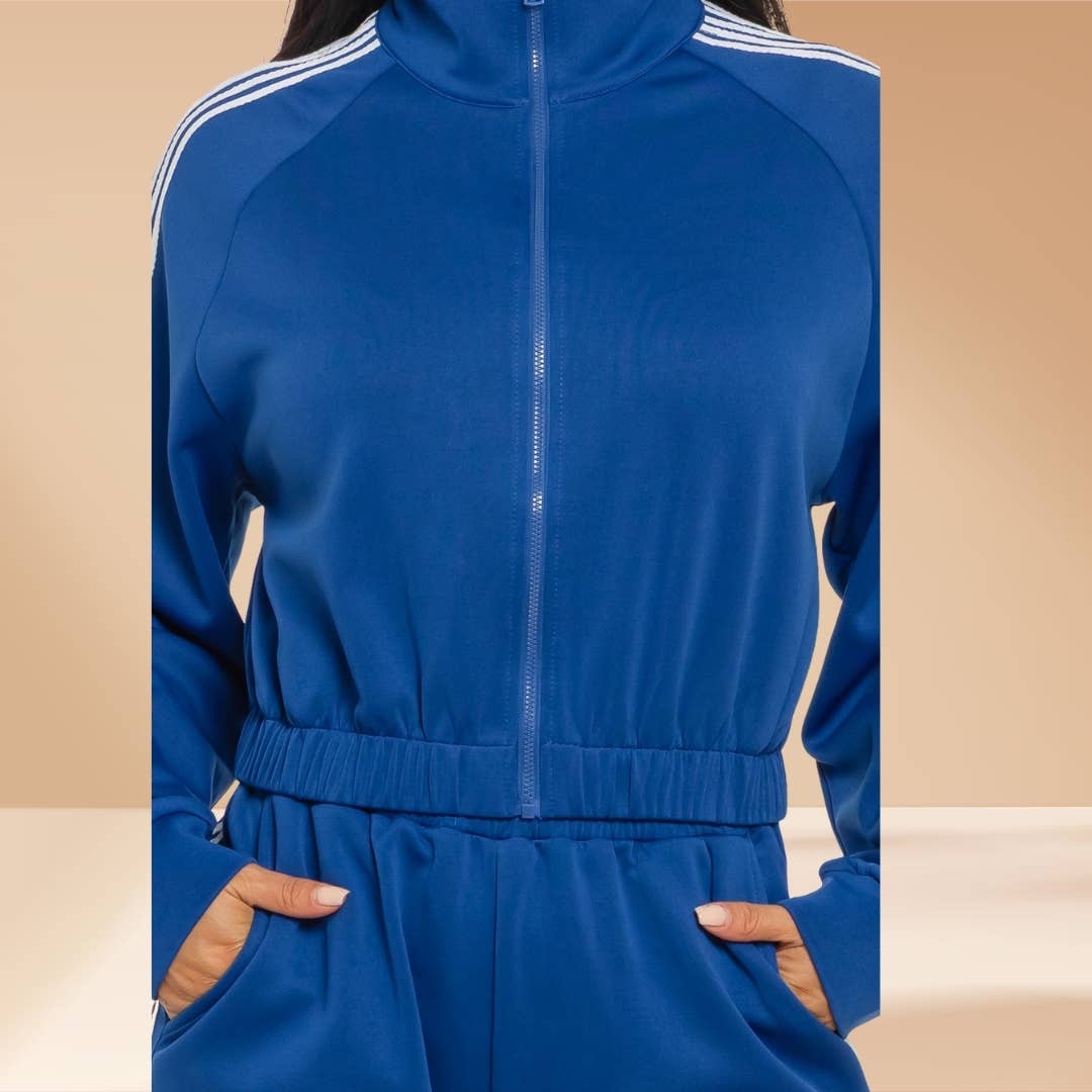 Celystrends - Wholesale Tracksuit - Women's - Tracksuit 2 piece set Zip Up Sweater Wide Pants14