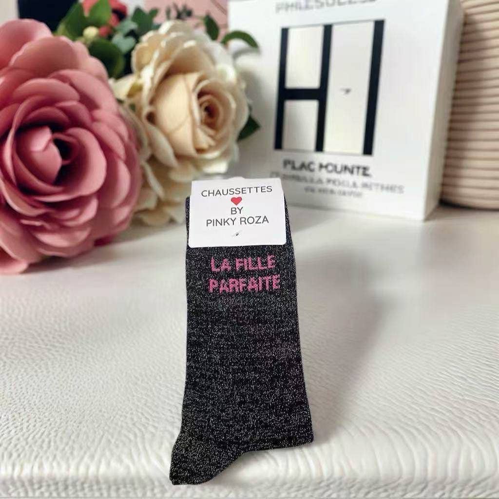 Anais - Wholesale Socks - Women's - high glitter sock30