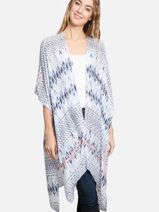 Boho Print Cover up for wholesale by Hana