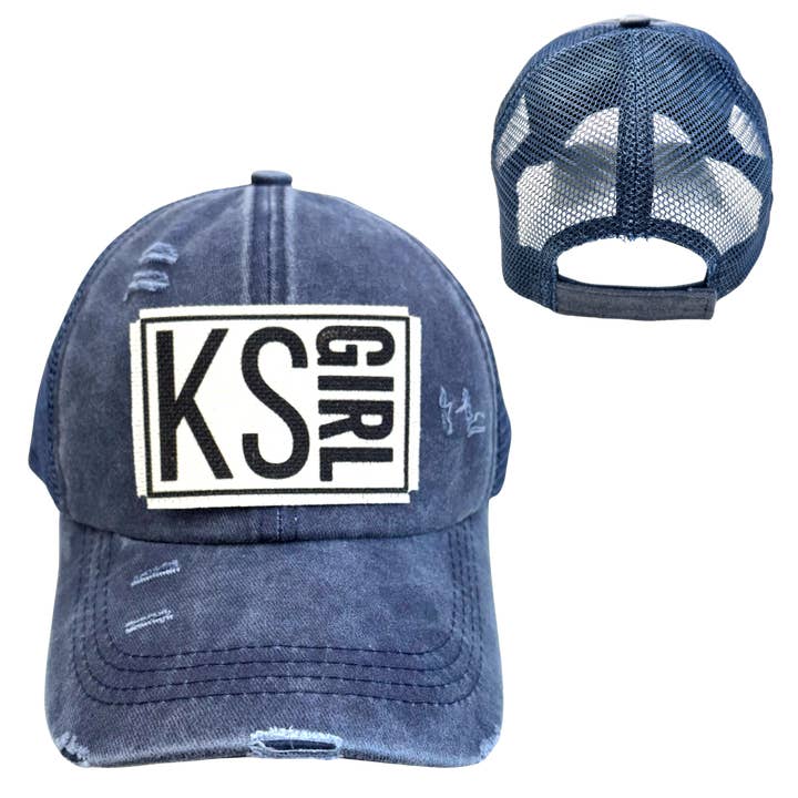 dkhandmade - Wholesale Ponytail Cap - Women's - KANSAS GIRL HATS8