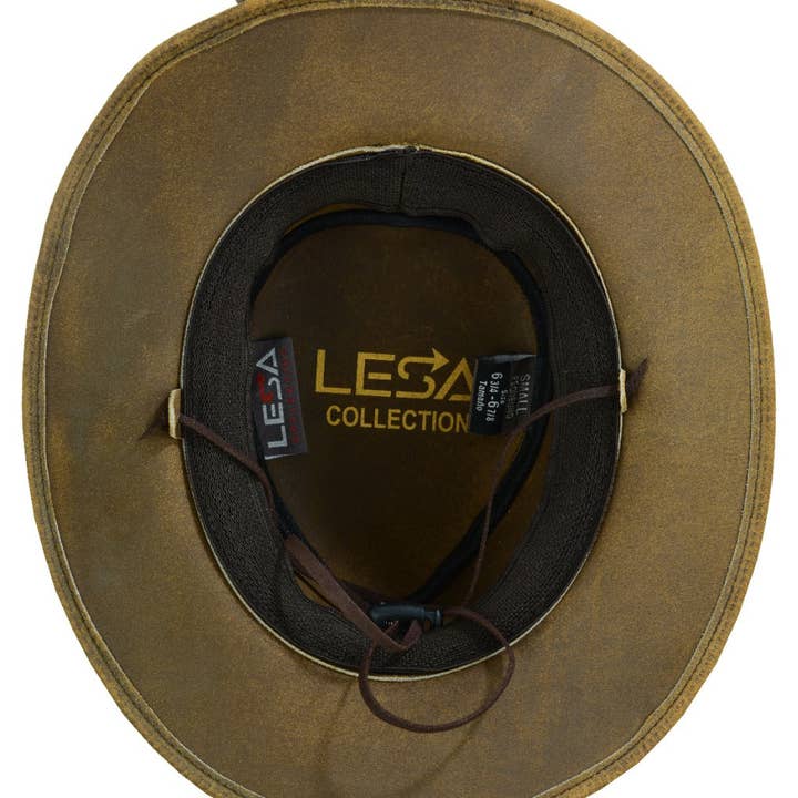 Lesa collection inc - Wholesale Fedora - Unisex - Safari Crazy Leather Hats for Men & Women Outback Traveller5