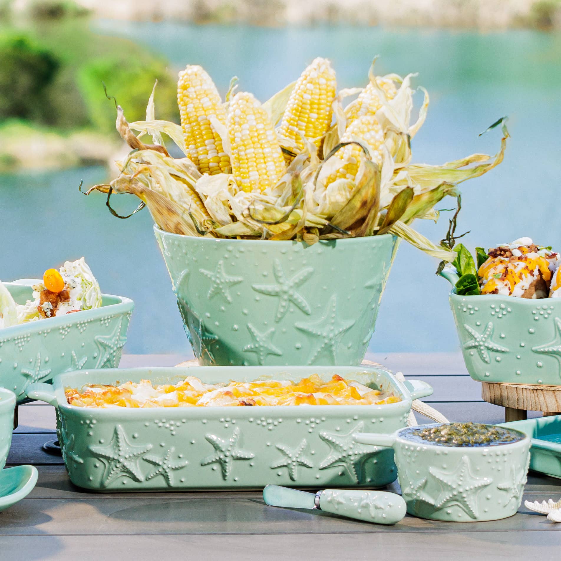 Temp-tations - Wholesale Baking Dish - Temp-tations Stoneware 11x7 Baker - 5 designs7